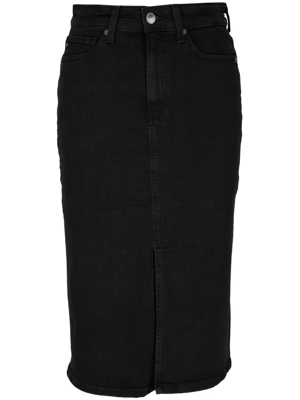 Denim Midi Skirt