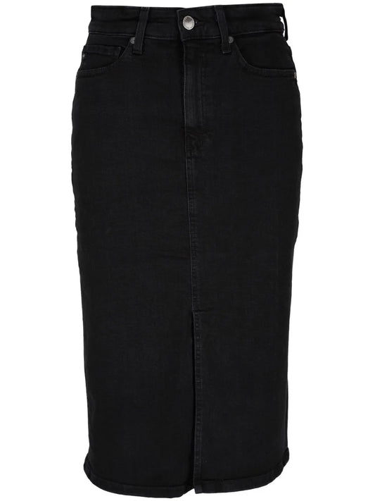 Denim Midi Skirt
