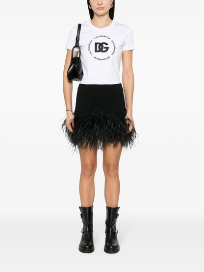 Embroidered-Logo Interlock T-Shirt