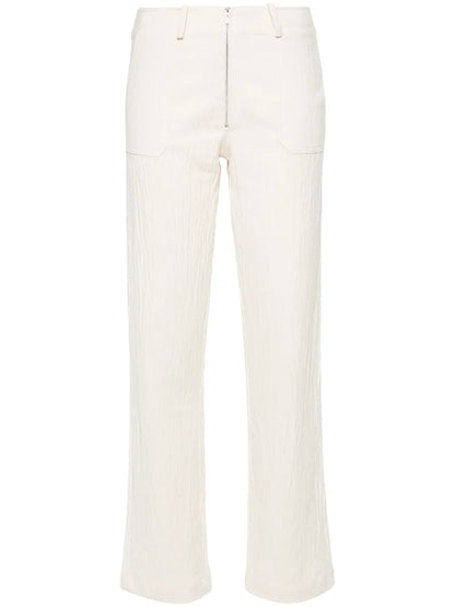 Creased Tapered Trousers