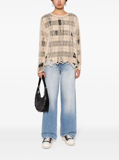 Layered Cotton Jumper