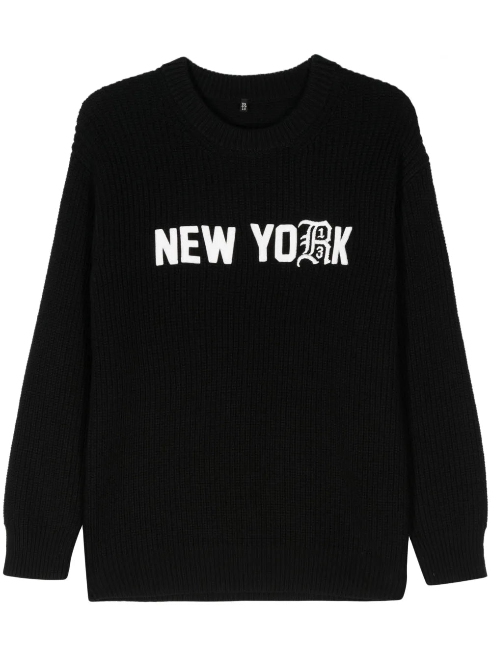 Logo-Embroidered Cotton Jumper