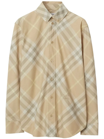 Vintage-Check Cotton Shirt