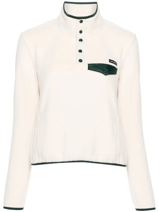 Logo-Patch Fleece Top