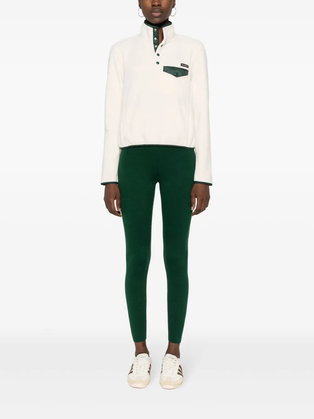 Logo-Patch Fleece Top