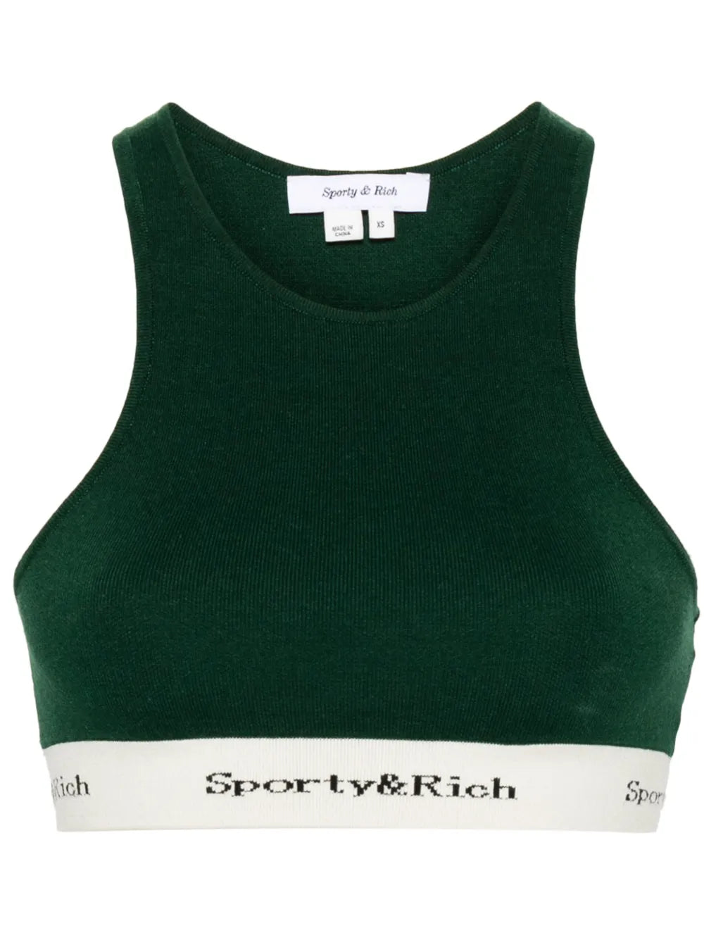 Logo-Underband Racerback Top