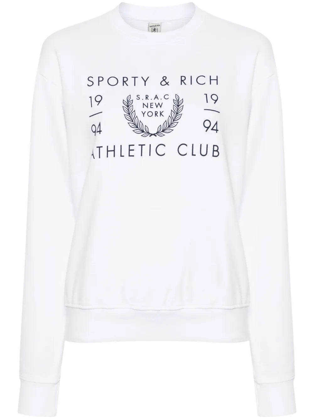 Srac Logo-Print Cotton Sweatshirt