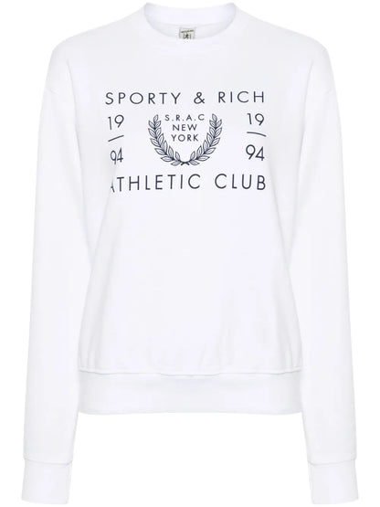 Srac Logo-Print Cotton Sweatshirt