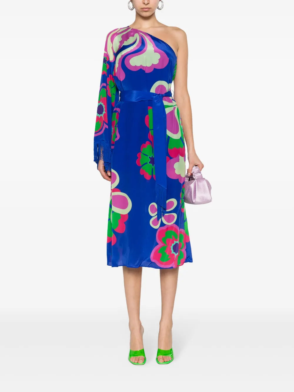 Aubrey One-Shoulder Midi Dress