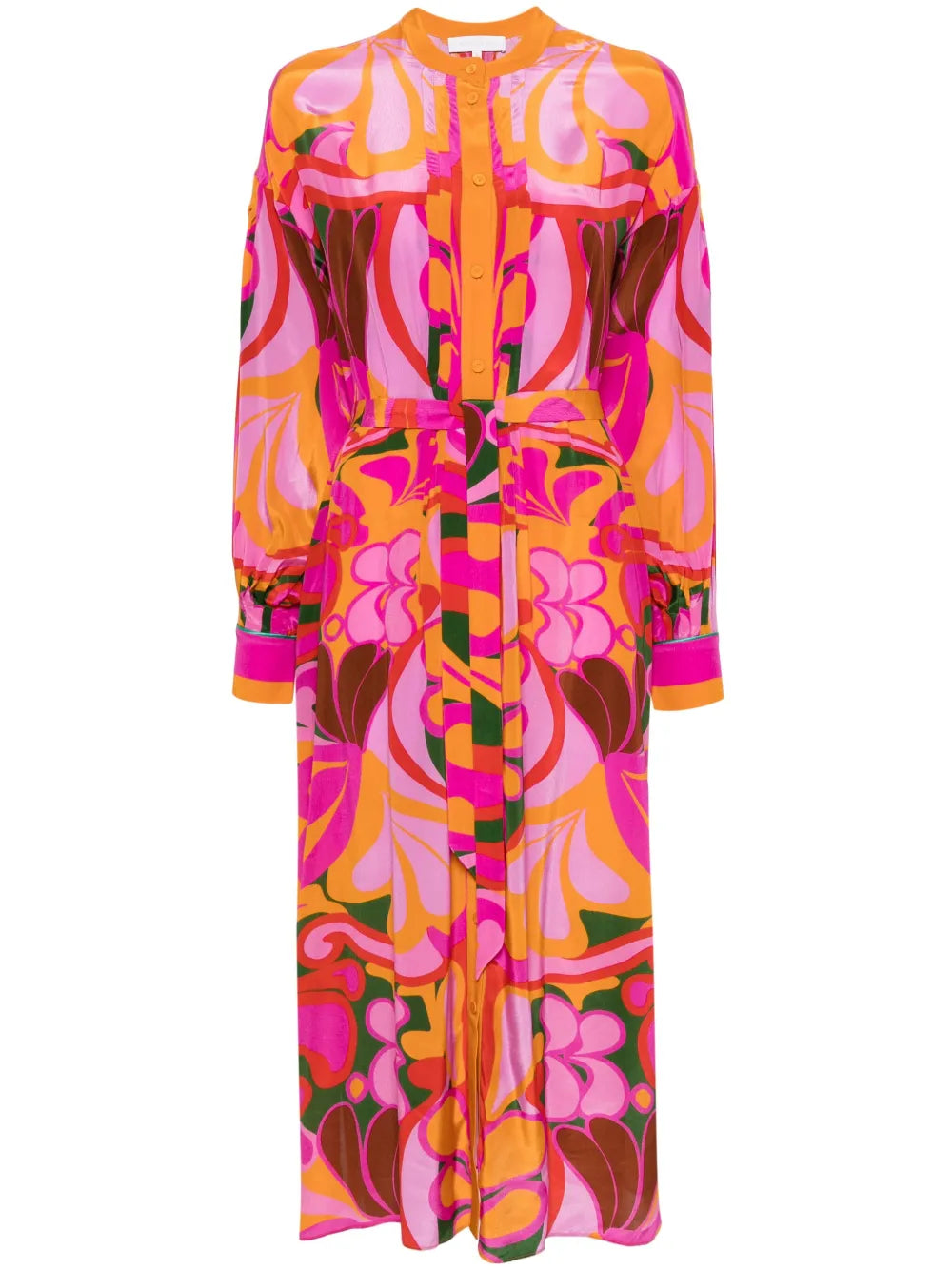 Camila Floral-Print Midi Dress
