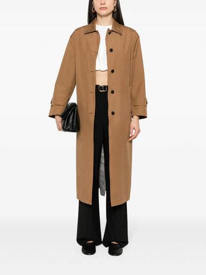 Laminar Belted Trench Coat