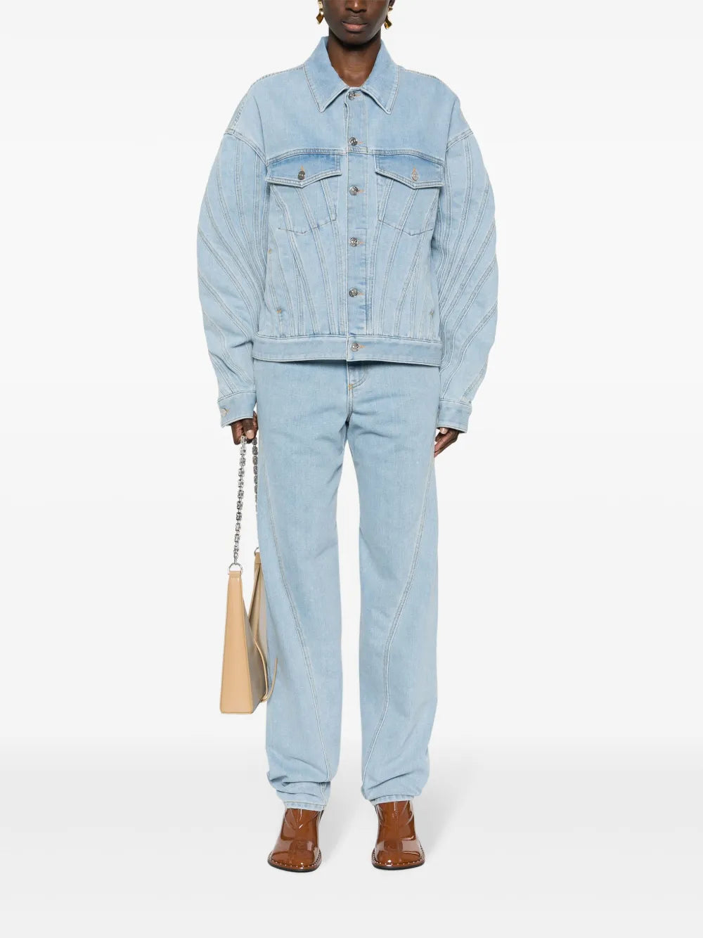 Spiral Denim Jacket