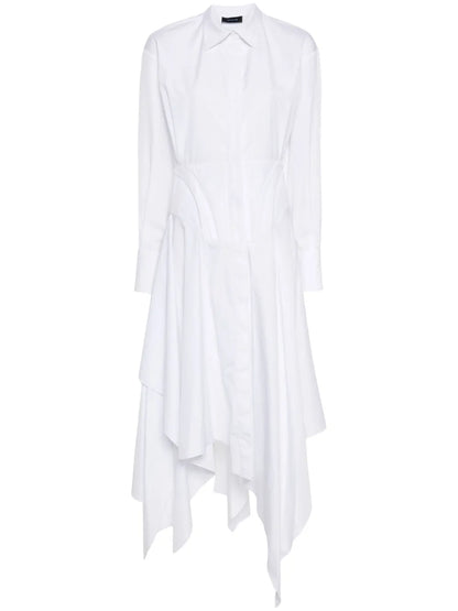 Poplin Midi Dress
