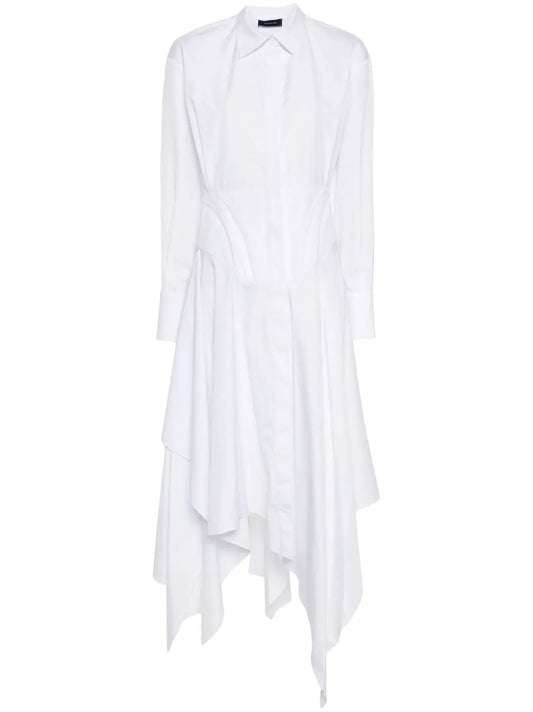 Poplin Midi Dress