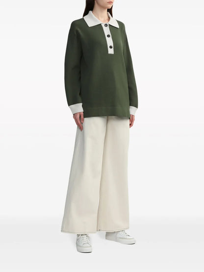 Morus Mid-Rise Wide-Leg Jeans