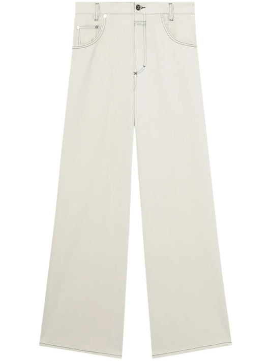 Morus Mid-Rise Wide-Leg Jeans