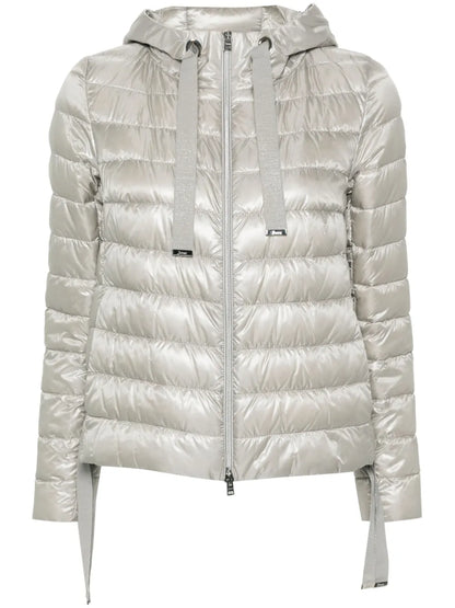 Hooded Goose-Down Jacket