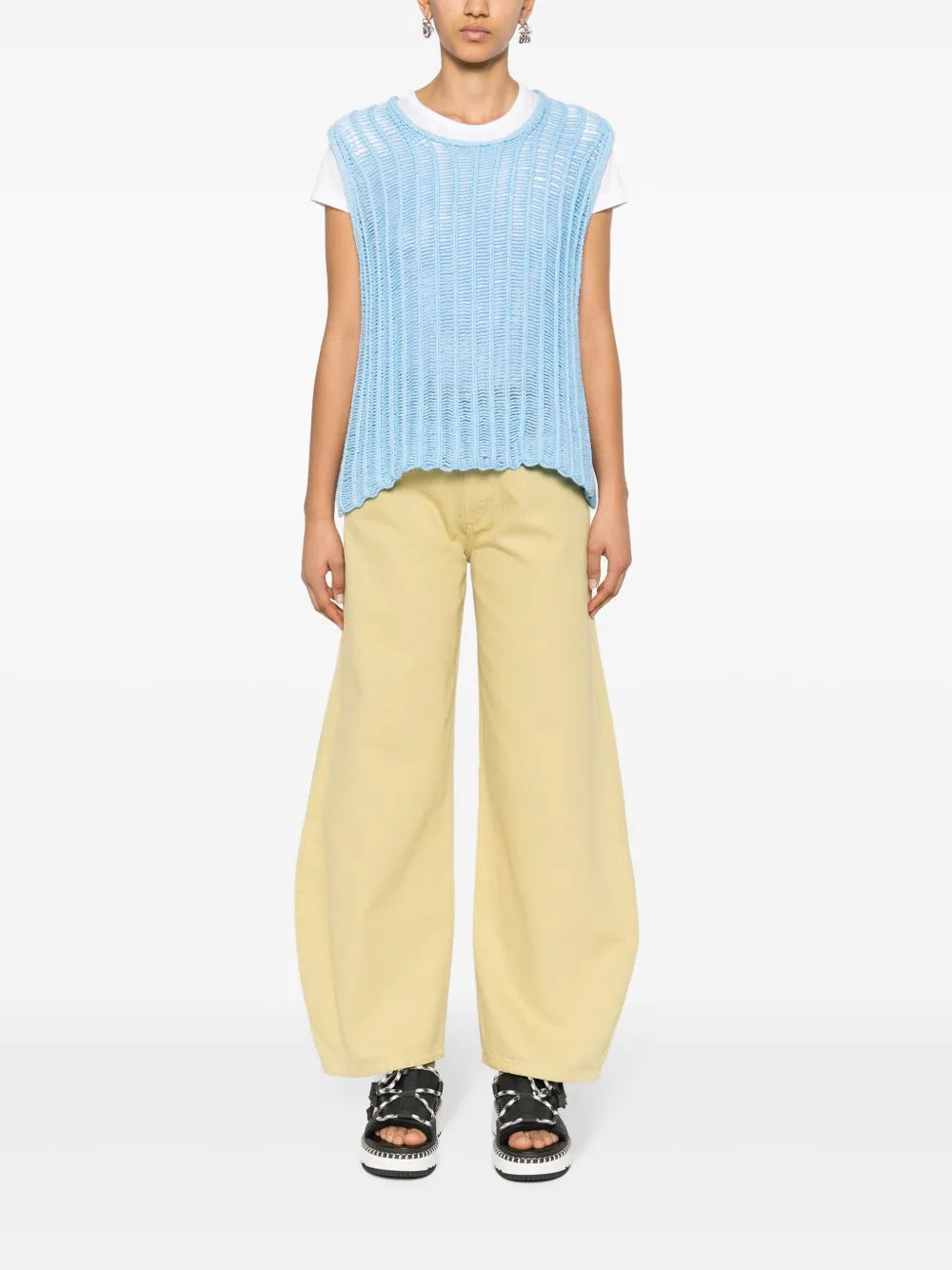 Pipette Mid-Rise Wide-Leg Jeans