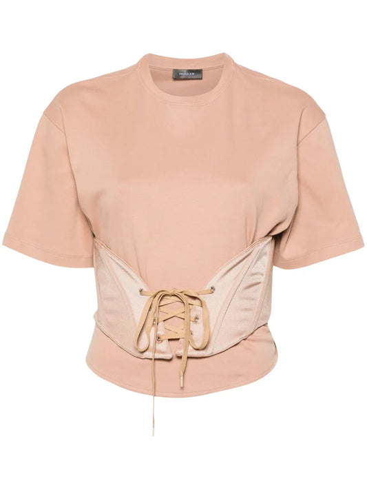 Jersey-Corset T-Shirt