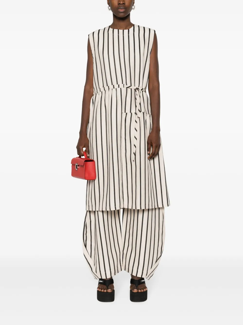 Mismatch Midi Dress