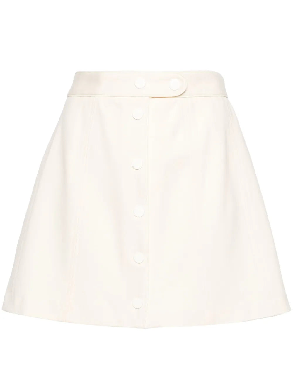 High-Waist A-Line Miniskirt
