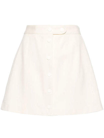 High-Waist A-Line Miniskirt