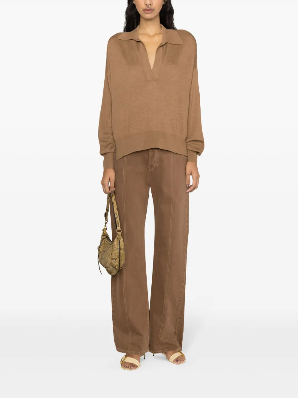 Galix Spread-Collar Jumper