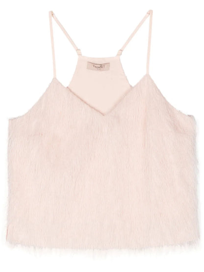 Feather-Like Tank Top