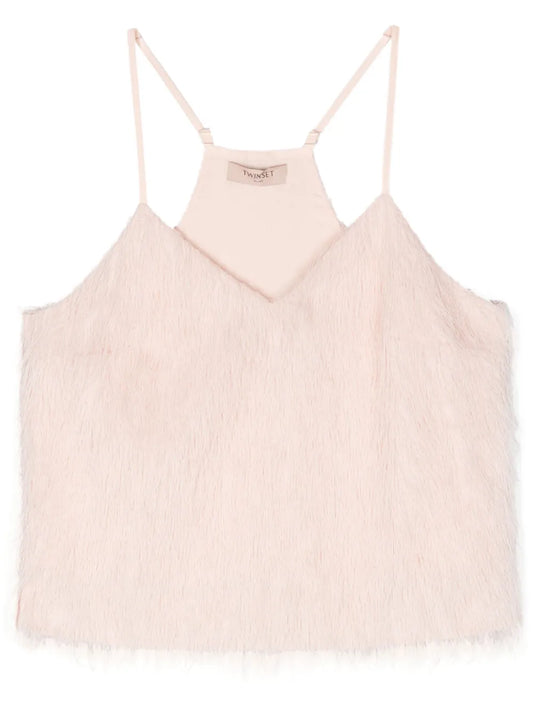 Feather-Like Tank Top