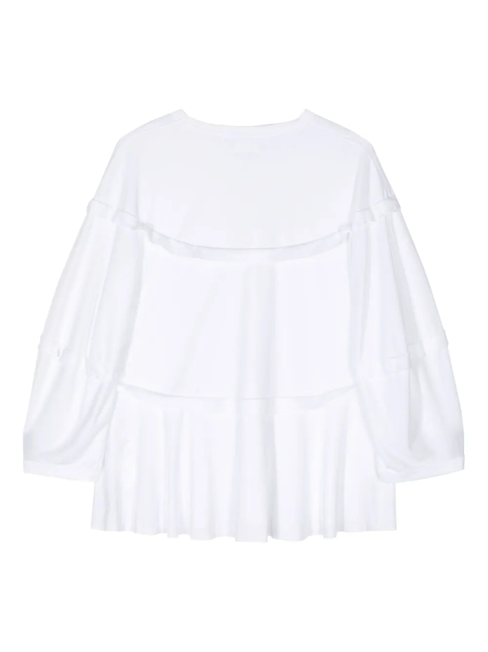 Yoke-Detail Cotton-Jersey Top