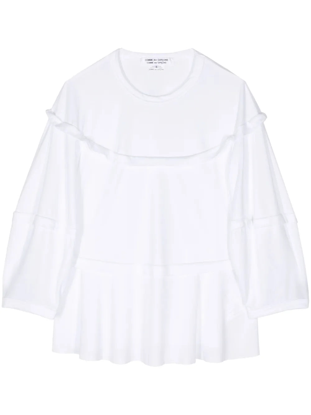 Yoke-Detail Cotton-Jersey Top