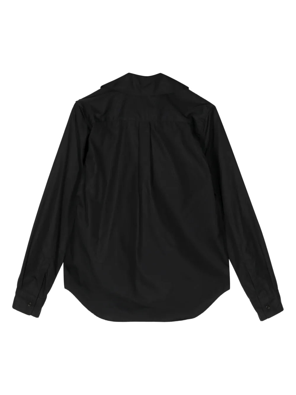 Ruffled Cotton Shirt