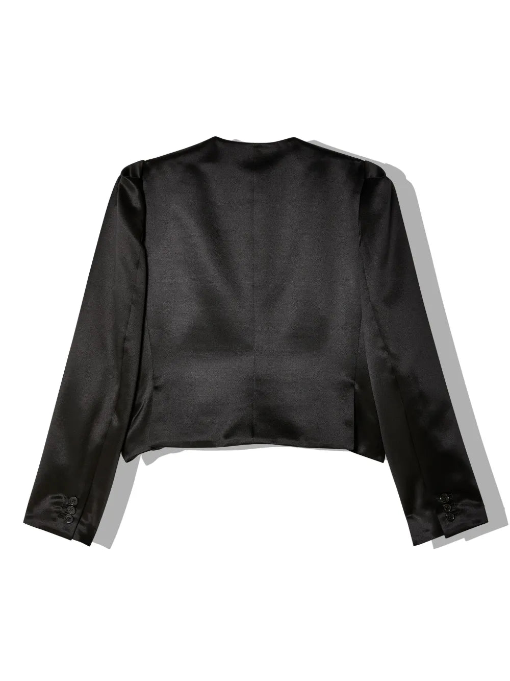 Button-Up Cropped Jacket