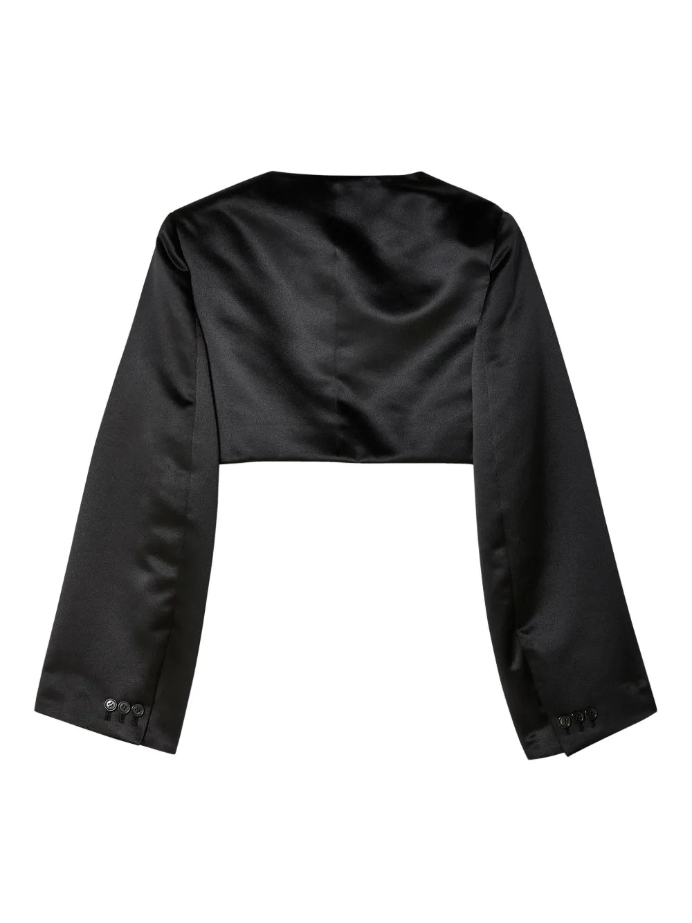 Double-Breasted Cropped Blazer