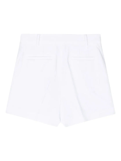 Crepe Pleated Shorts
