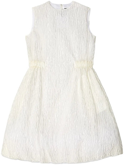 Crinkled Sleeveless Minidress