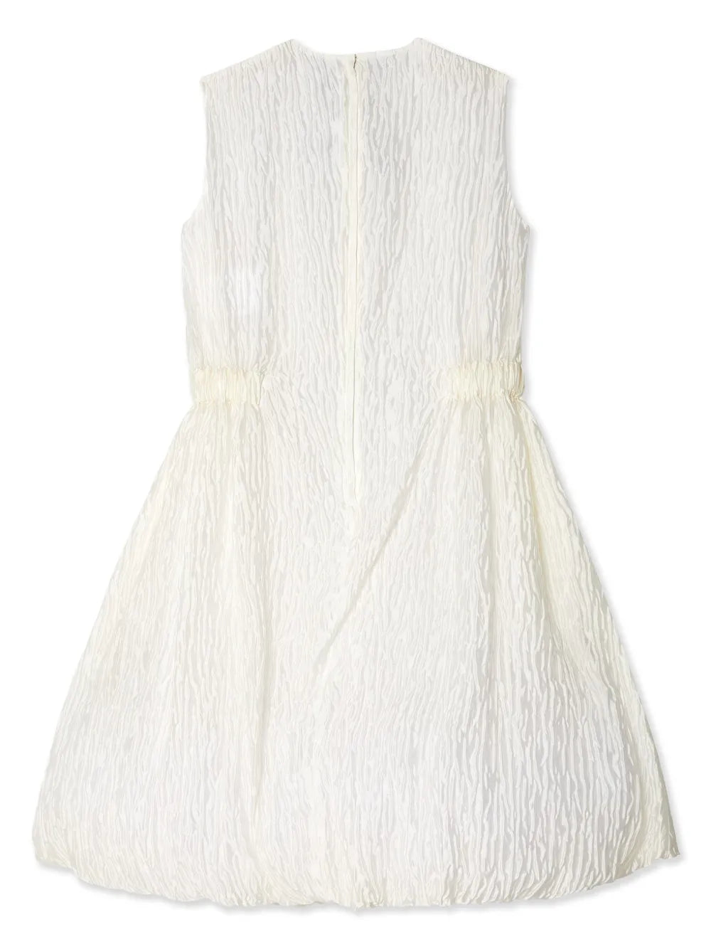 Crinkled Sleeveless Minidress
