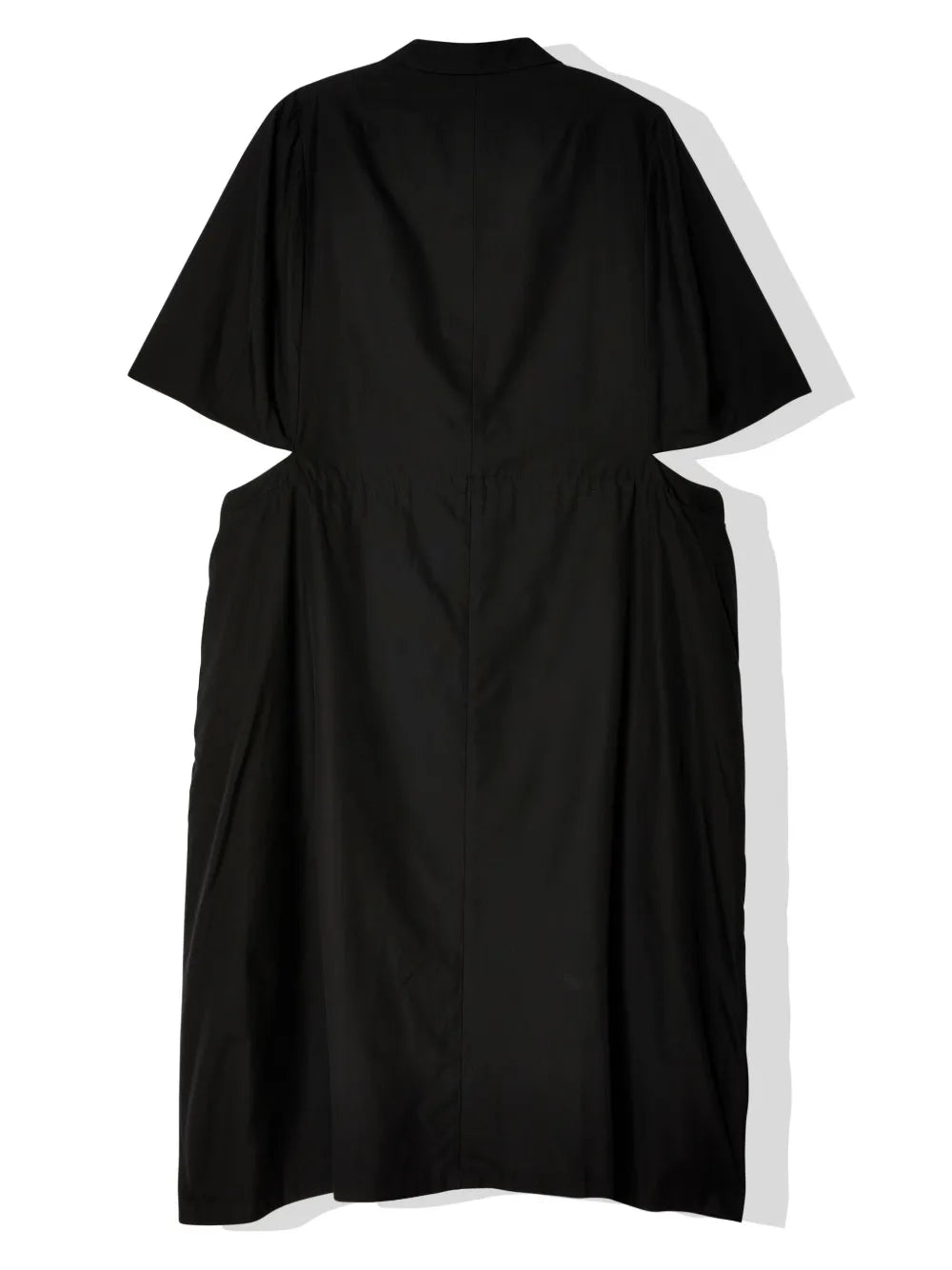 Cut-Out Cotton Shirtdress