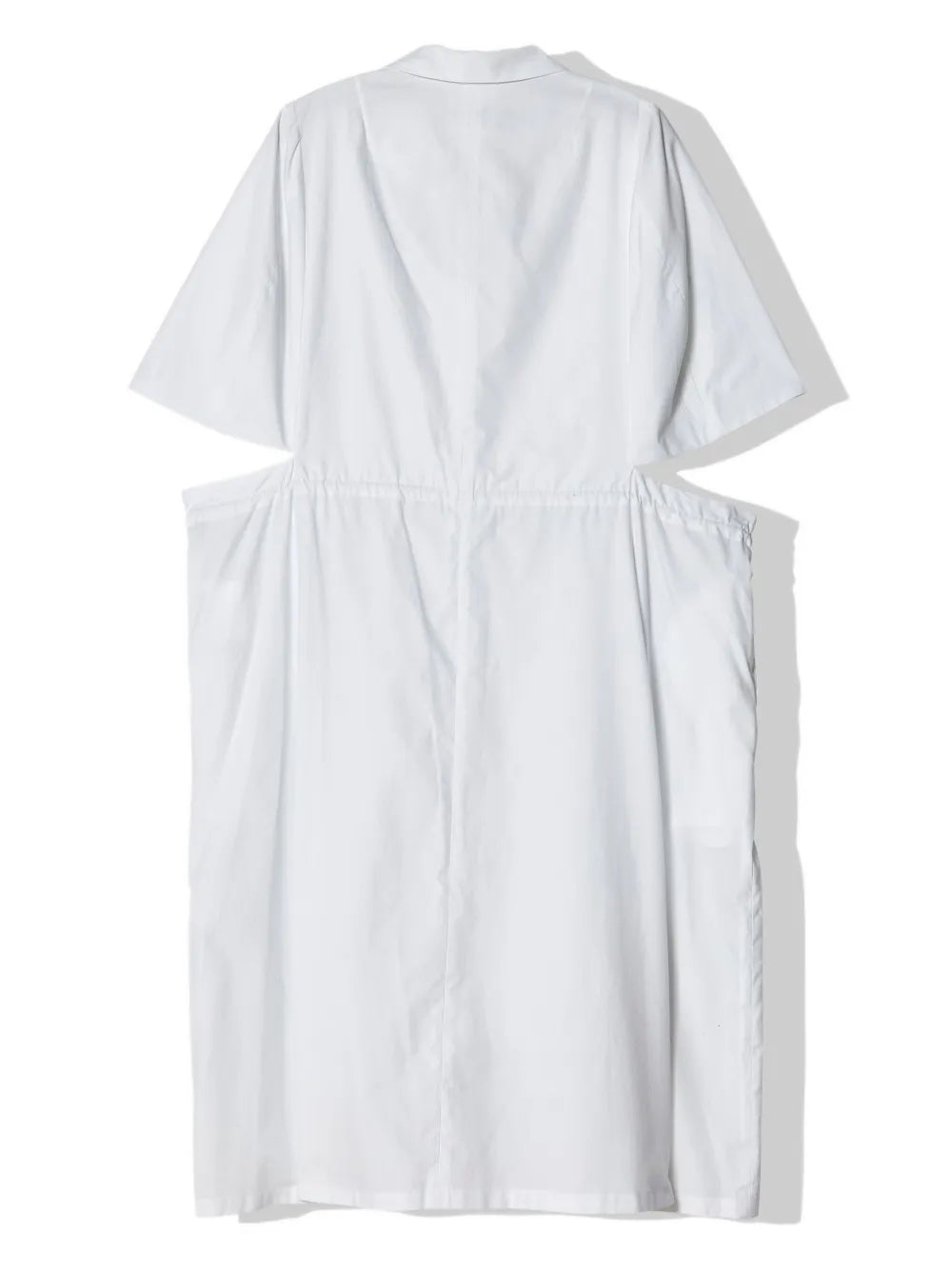 Cut-Out Cotton Shirtdress