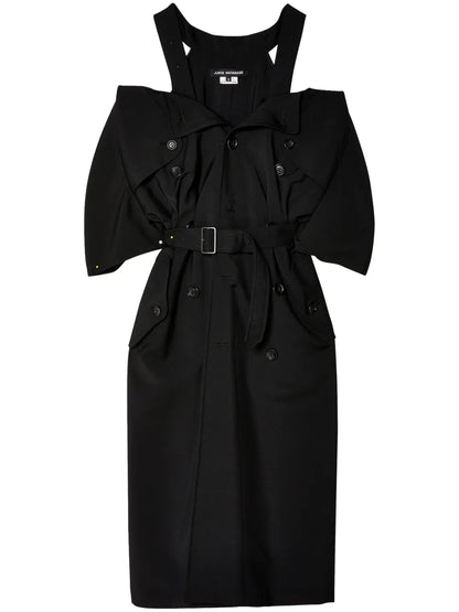 Trench Midi Dress