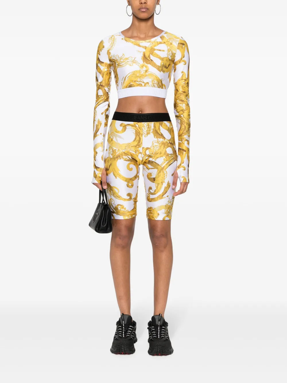 Watercolour Couture Crop Top