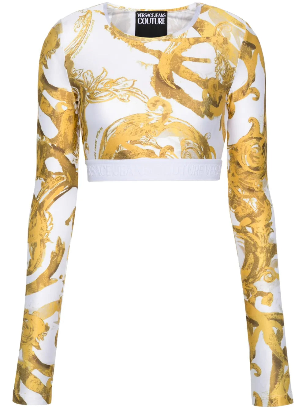 Watercolour Couture Crop Top