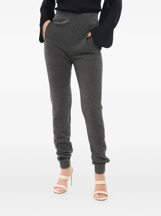 High-Waisted Cashmere Leggings