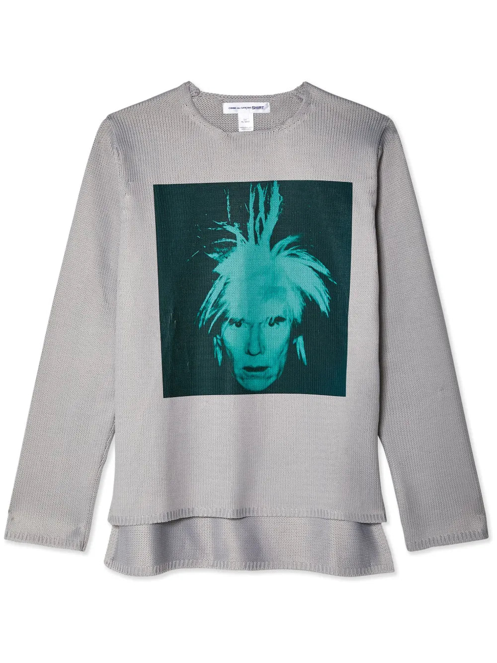 Graphic-Print Layered Jumper