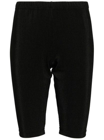 Ribbed Biker Shorts
