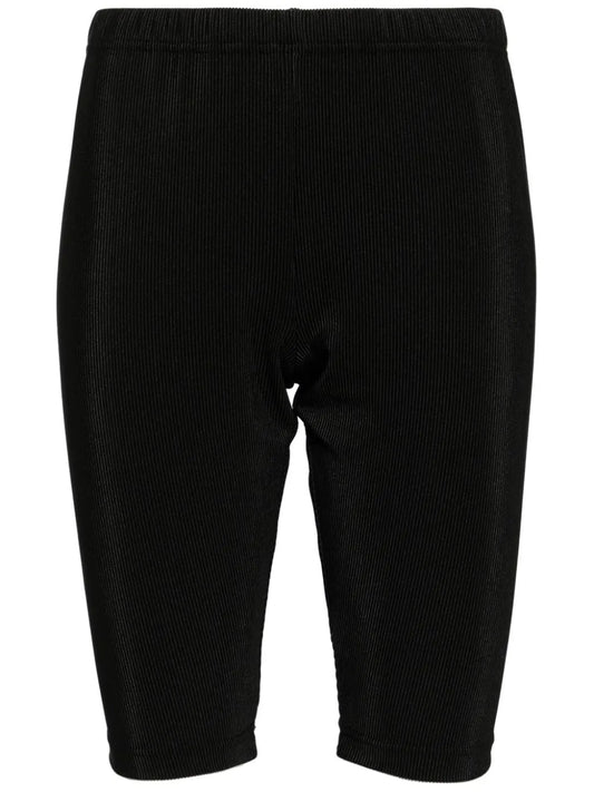 Ribbed Biker Shorts