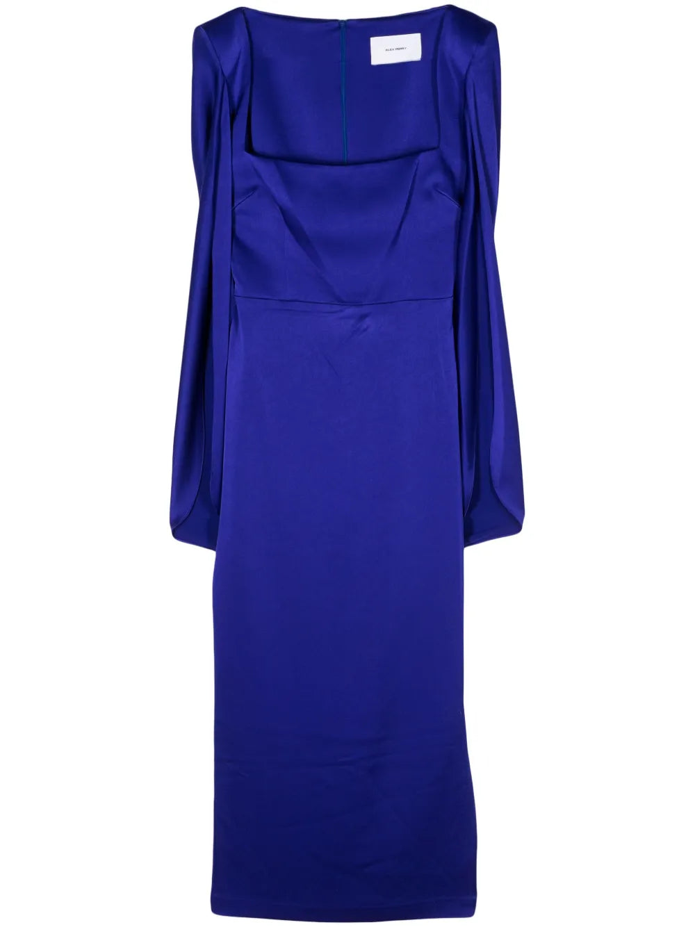 Draped-Design Dress