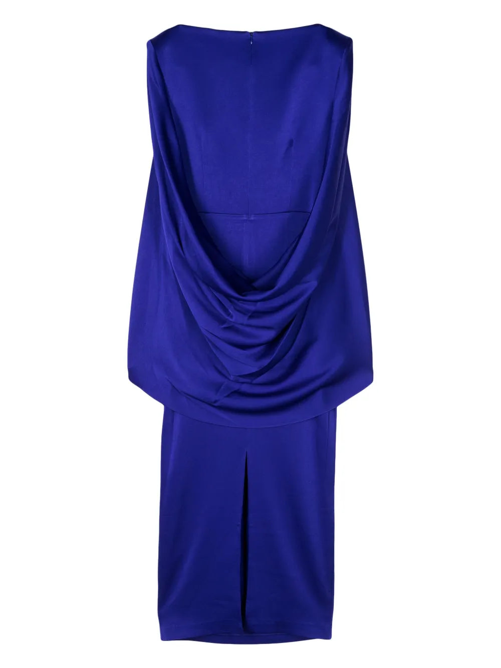 Draped-Design Dress