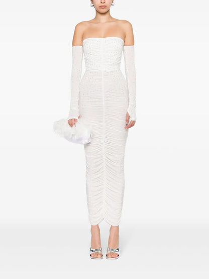 Crystal-Embellished Dress