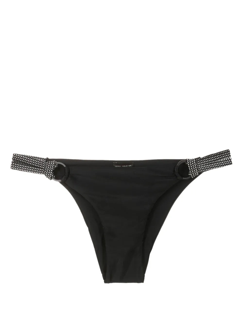 Graphic-Print Bikini Bottoms